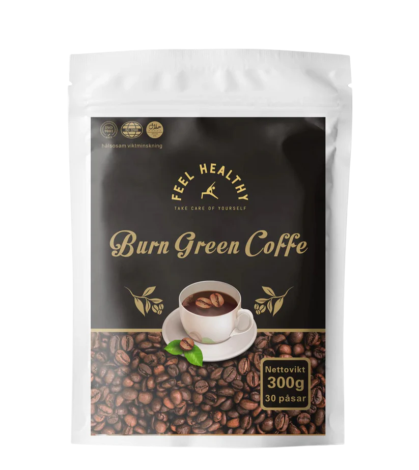 Burn green coffe